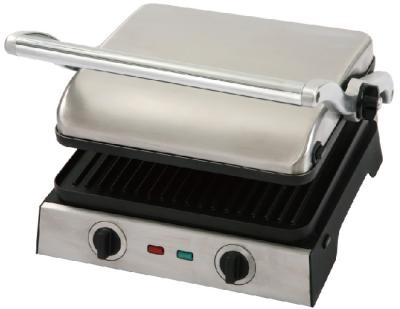 China Non Stick Home Panini Grill With Stainless Steel Top Housing , Removable Plate for sale