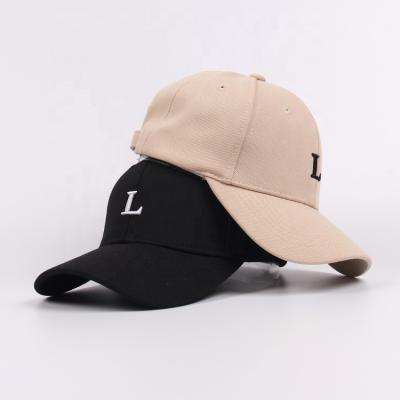 China 2021 Hot Sale Men Sports Hats COMMON 2021 Simple Color Classic Logo Adjustable Baseball Cap for sale