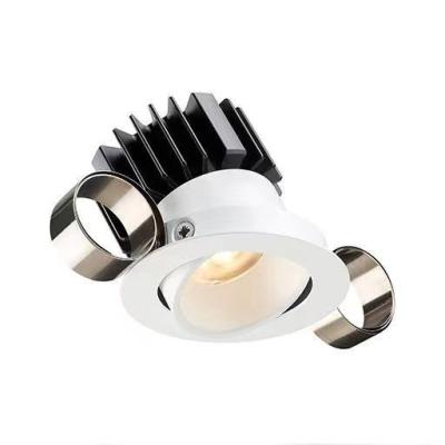 China Warehouse Project LED recessed spot light cutsize 68/70mm 6W antiglare shopmall lights dimmable for sale