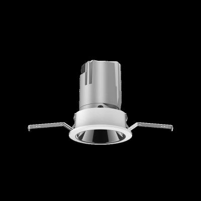 China Warehouse LED recessed spot light cutsize 75mm 15W antiglare shopmall lights dimmable hotel spot light adjustable for sale