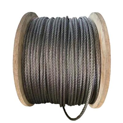 China MANUFACTURING Hot Dipped Galvanized Steel Wire Bright Rope Steel Wire Zinc Coated Steel Wire for sale