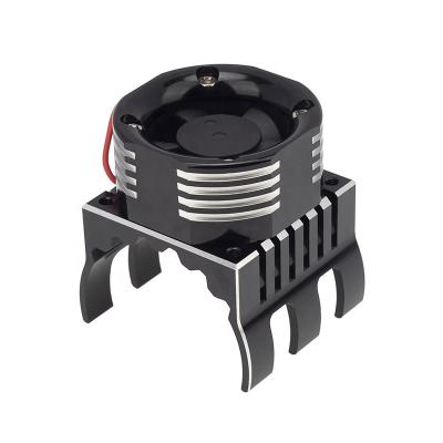 China Vehicles & Remote Control Toys 1/8 1/10 RC Model Car Aluminum Heatsink 42MM Motor Mount 3010 Fans With Colorful LED for sale