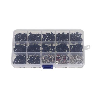 China RC Cars Model Toy Car Repair Screw M3M4 Remote Control Screw Set Screw Box 500PCS for sale