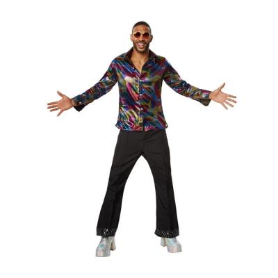 China Wholesale Disco Adult Man Polyester Factory 80s Halloween Cosplay Costumes for sale