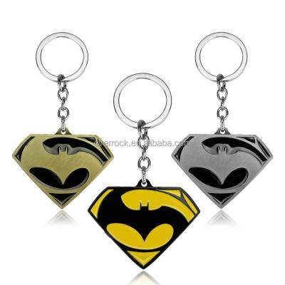 China Promotion/souvenir superhero key chain/bat wholesale metal marvel collection for sale