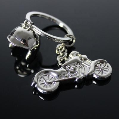 China Promotion/Wholesale Metal Motorcycle Key Chain 3D Souvenir/Collection Metal Motorcycle Key Chain 3D Souvenir Helmet In Stock for sale