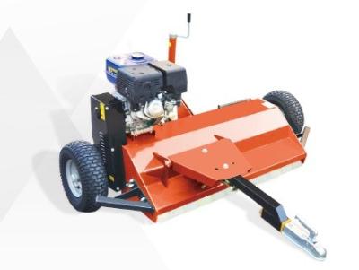 China Self power engine 13hp towable grass cutter have two types blade for your choose Y blade and Hammer blade for sale