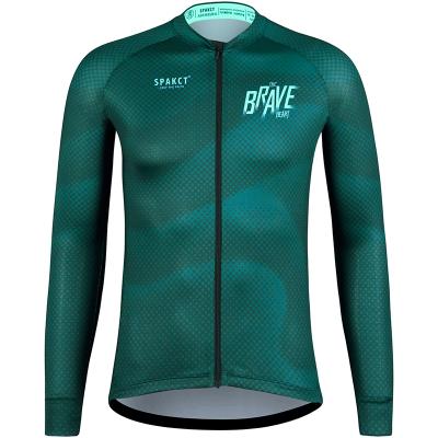 China SPAKCT Sportswear Men's Autumn And Winter Breathable Sleeve Cycling Tank Top Or Custom Logo 2021 New Long for sale