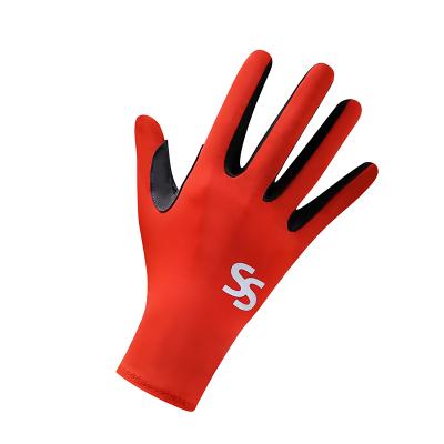 China SPAKCT Windproof Custom 2021 New Autumn And Winter Cycling Long Finger Gloves for sale