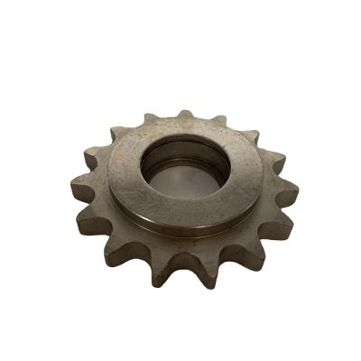 China Wholesale Cheapest Price Transmission Machine Sprocket With Hardened And Black Oxide Or Galvanized Teeth for sale