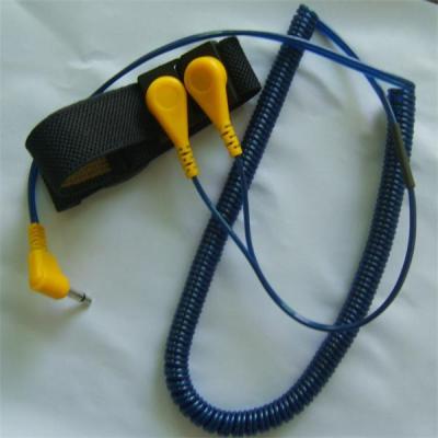 China Cleanroom ESD Double Wrist Strap Anti-Static Wrist Strap for Cleanroom for sale