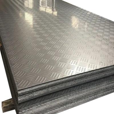 China Null Flitter galvanisiertes karierter Stahlplatten-Rollenwarm gewalzter GI kariertes Blatt zu verkaufen