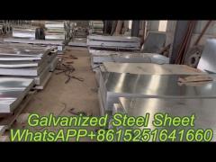 0.21-0.50mm Galvanised Zinc Sheet DX51D DC51D SGCC SPGC Z40-275