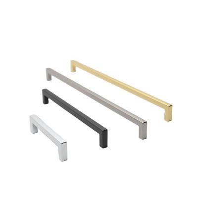 China Eco - Friendly Modern Design Easy Installation Door Pull Handle Gold Kitchen Handles for sale