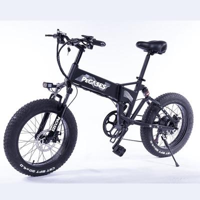 China Aluminum alloy 20 inch ebike electric bike aluminum alloy folding electric bicycle fat tire 1000W e bike for sale