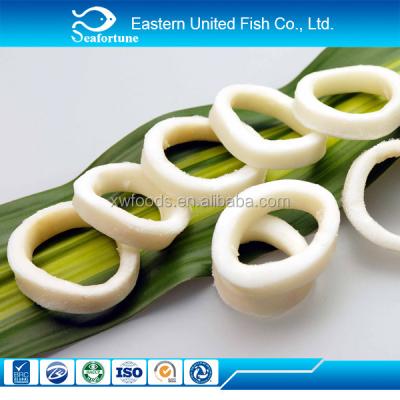 China IQF nutrient size: 3-7 cm illex squid ring for sale