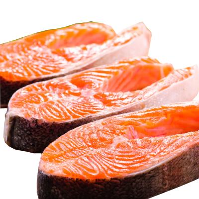 China New Product FROZEN Cheap Simply Grilled Salmon Steak for sale