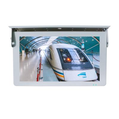 China 21.5 Inch Indoor Advertising Screen 24V Android LCD Bus Video Advertising Player 21.5 for sale