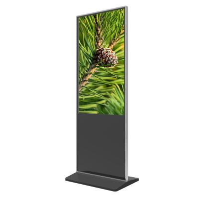 China Advertising Kiosk 65 Inch Sunlight Readable Panel Digital Signage Outdoor Signage Double Sided LCD Kiosk With Touch Screen For Android / Windows for sale