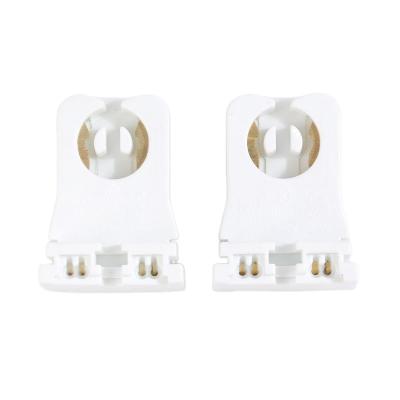 China T8/G13 Lighting Parts Accessories G13 600V 660W T8 Fluorescent Lamp Holders Lamp Base Plastic Bulb Holders Bulb Holders for sale