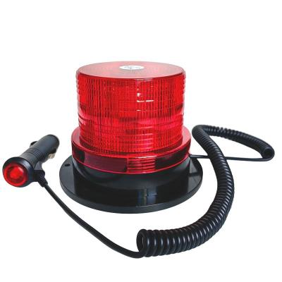 China School Bus Truck Amber Roof Strobe Light 12V 24V Turning Fire Red Safety Beacon Magnetic Led Warning Light For Forklift for sale