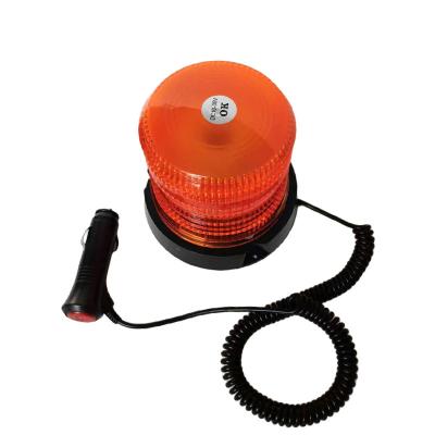 China School Bus Amber Red Ambulance Beacon Light Fire Alarm Strobe Vehicle 12V Wired Strobe Rotating Magnetic Beacon Light With Sucker for sale