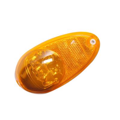 China Bus Trailer Lorry Truck LED Truck Side Beacon Auto Parts Clearance Light For Bus Trailer Lorry Lamp SMT-3528LED Universal Car Accessories 24V for sale