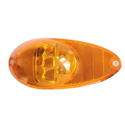 China 24V Bus Trailer Lorry Truck Bus Coach LED Beacon Light Auto Parts Truck Side Clearance Lights For Lorry Universal Car Trailer Bus Indicator Lamp for sale