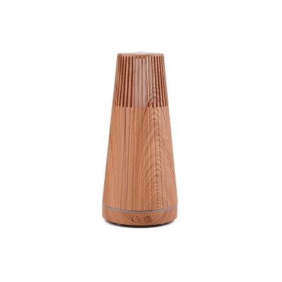 China FUNN266 Household Aromatherapy Essential Oil Diffuser Wood Grain Humidifiers Wooden Aroma Diffuser for sale