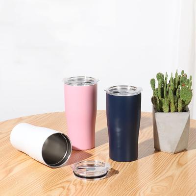 China FUNN133 Stocked Ready to Ship Custom Double Wall Insulated Vacuum 20 oz 304 Stainless Steel Tumbler Travel Coffee Mug for sale