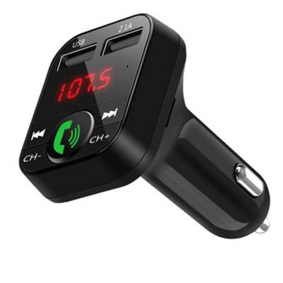 China FUNN143 Wireless Handsfree Car LED MP3 Player Dual USB Charger B2 Car Fast FM Transmitter PORTABLE FM Transmitter Wireless Audio Receiver for sale