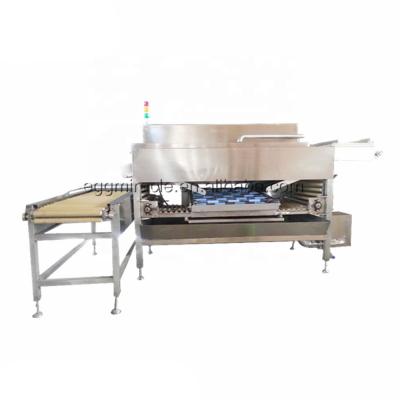 China High Efficient Industrial Cannery Chicken Egg Peeling Machine / Egg Peeling Processing Line for sale