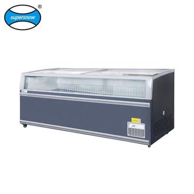 China Built in commercial beverage display refrigerator for shop for sale