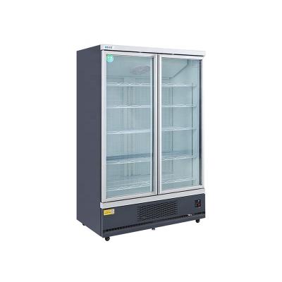 China Supermarket multi sliding glass door upright commercial freezer for sale