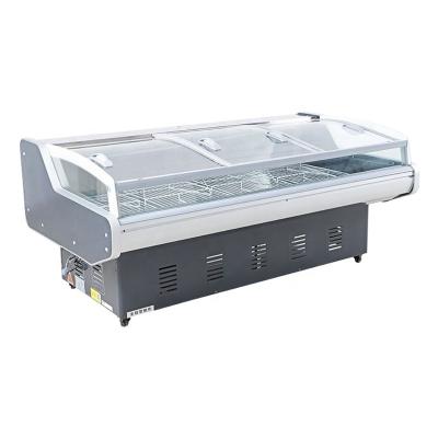 China Commercial Meat Display Freezer Frozen Food Display Fridge for Sale for sale