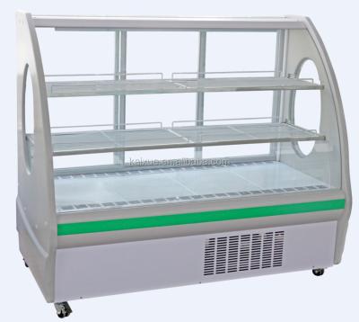 China Front glass commercial refrigerator showcase meat/deli cooler shelf for sale