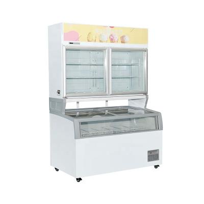 China wholesale sliding glass door mini ice cream deep chest freezer manufacturers for sale