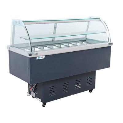 China Super cheap salad refrigerated counter for sale