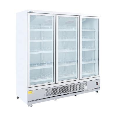 China Used 3 glass door commercial display business freezer for sale for sale