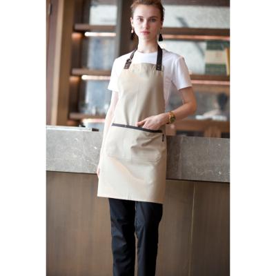 China New Fashion Custom Made Apron FW040 Wholesale High Quality Cleaning Waterproof Fancy Apron for sale