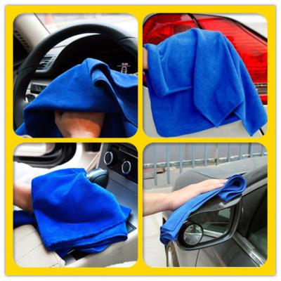 China 30x30cm Microfiber Car Towel Car Cleaning Car Washing Cloth Clean Cloth for sale