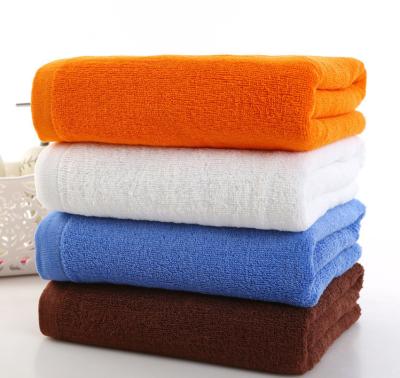 China 14''*30'' 100g Cotton Soft Face Towel Hand Towel High Quality Hotel Towel Home Pure Color for sale