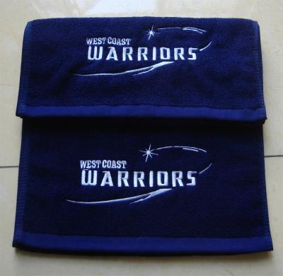 China Cheap 100% cotton custom embroidered gym/sports/fitness towel with custom logo for sale