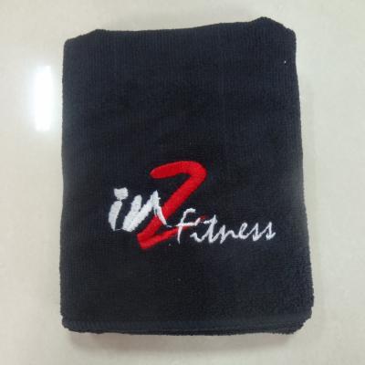 China Cheaper price 100%cotton custom logo sweat gym/sport towel for sale