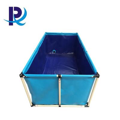 China High Quality Collapsible PVC Fish Ponds PVC Fish Farming Tanks For Sale for sale