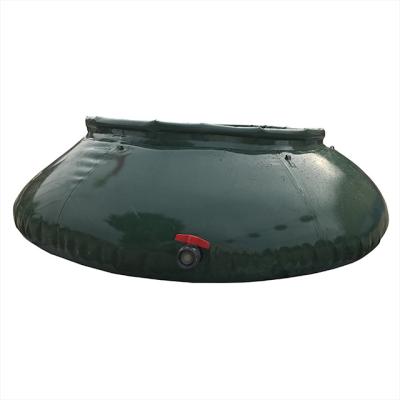 China Eco-friendly 5000 Gallon Water Bladder Rainwater Bladder Reservoir Irrigation Soft Flexible Water Storage Tank for sale