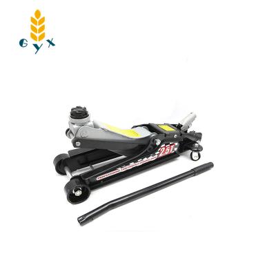 China Quick tire change applicable to newly upgraded 2.5 ton horizontal hydraulic jack for van trucks and truck-mounted tire changer t-type jacks for sale