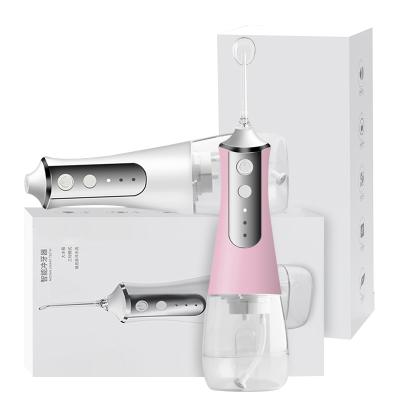 China Amazon Ipx7 Waterproof Luxury Portable Water Jet Oral Irrigator Mini Electric Dental Care Spa Car Flosser for sale