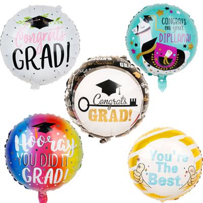 China Party Decoration Hot Selling Design New 18 Inch China Balloon Factory Direct Sale Graduation Party Decoration Helium Foil Balloon for sale