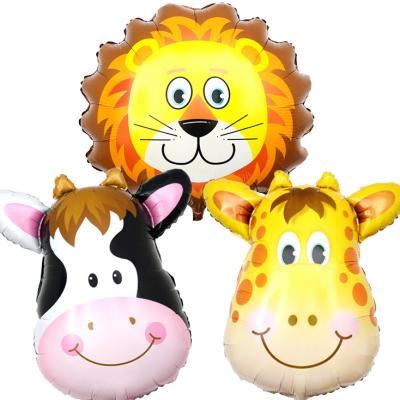 China Globos Tiger Dunkey Tiger Dunkey Foil Balloons For Decorations Factory Birthday Party Christmas Decoration Balloons Walking Animal Toys for sale